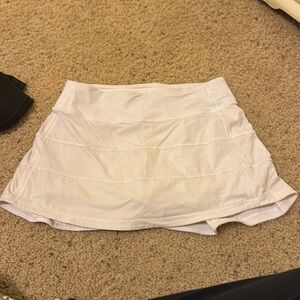 Lulu lemon pace rival mid rise skirt